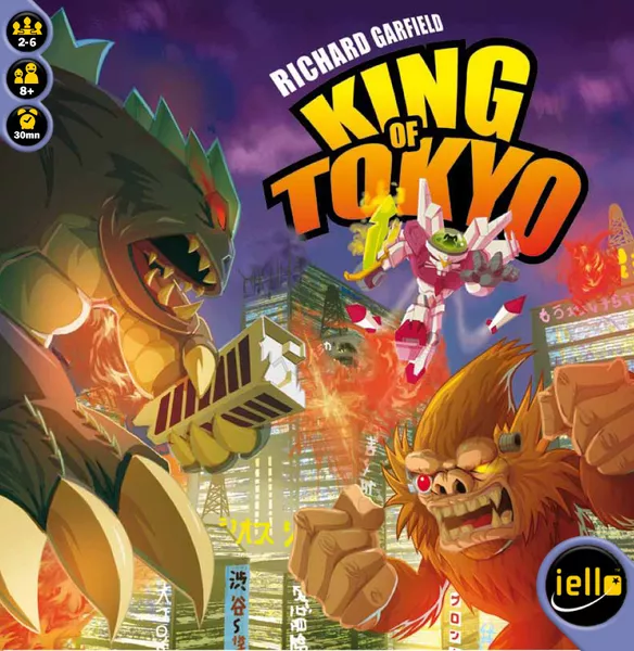 King of Tokyo: Um Jogo de Tabuleiro Emocionante de Combate de