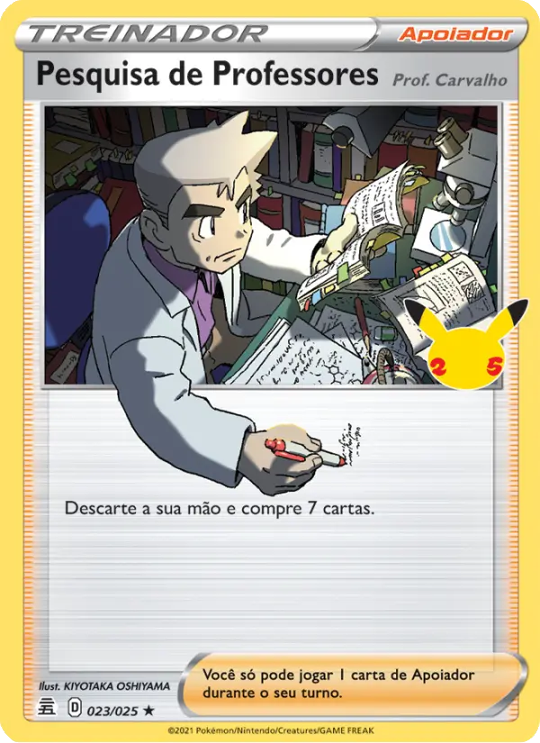 Professor's Research (Professor Oak)