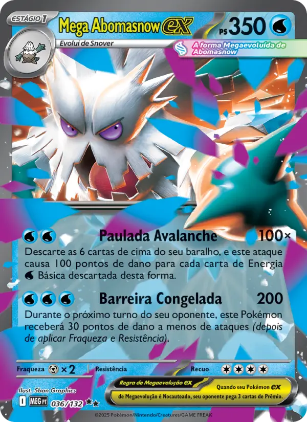 Mega Abomasnow ex