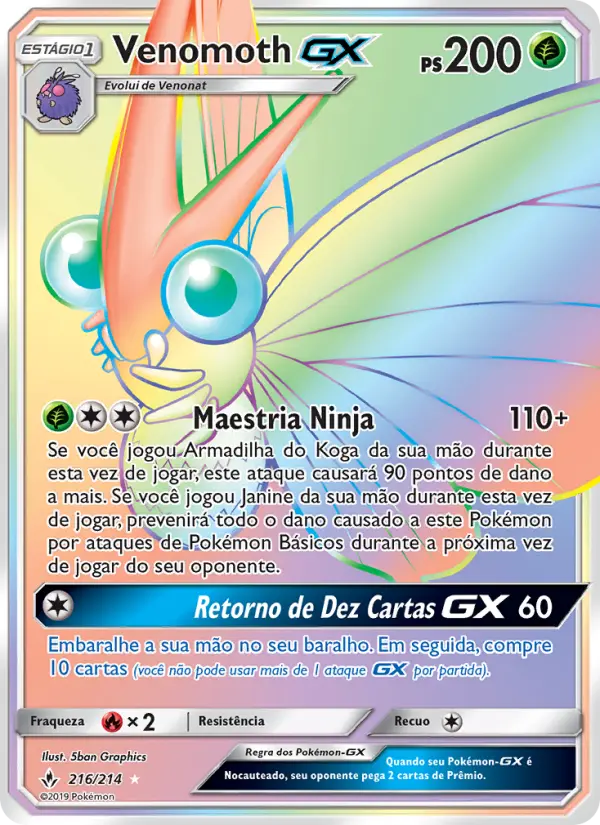 Venomoth GX