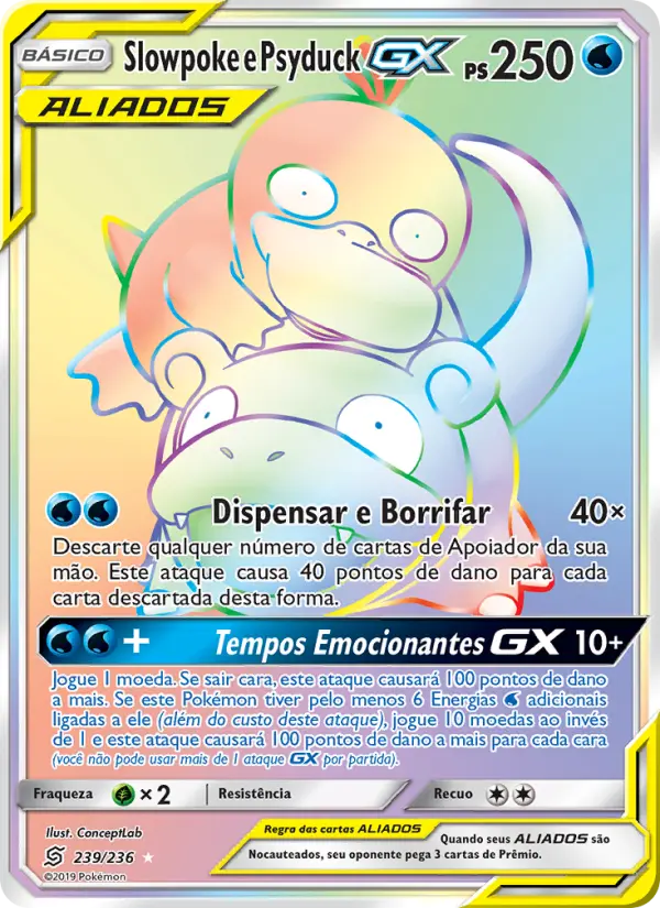 Slowpoke & Psyduck GX