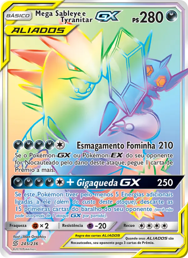 Mega Sableye & Tyranitar GX