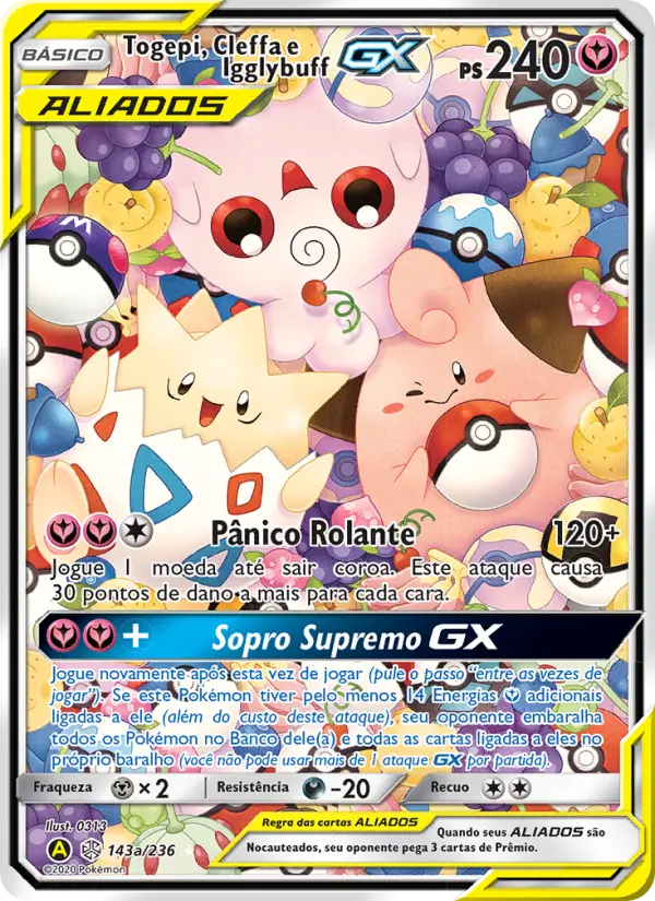 Togepi & Cleffa & Igglybuff GX