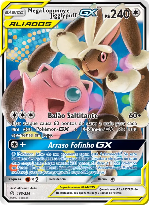 Mega Lopunny & Jigglypuff GX