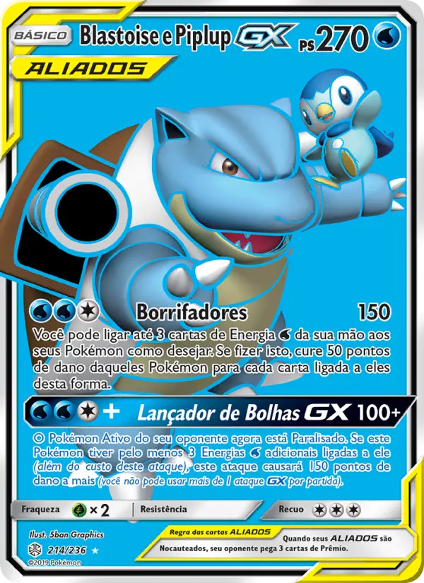 Blastoise & Piplup GX