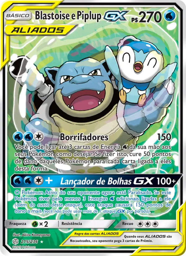 Blastoise & Piplup GX
