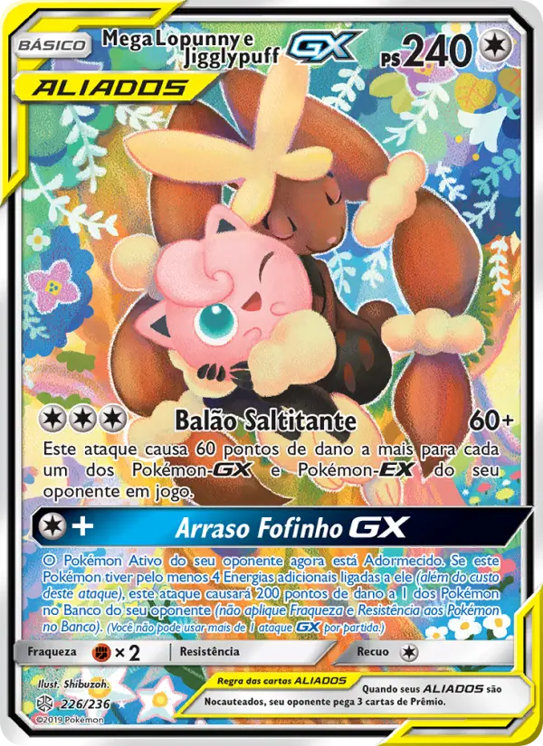 Mega Lopunny & Jigglypuff GX