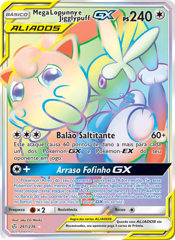 Mega Lopunny & Jigglypuff GX