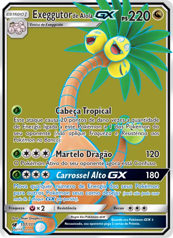 Alolan Exeggutor GX