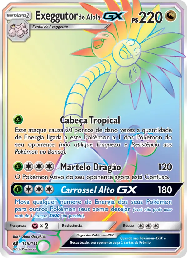 Alolan Exeggutor GX