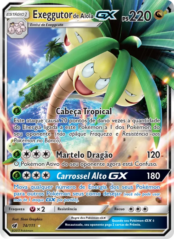 Alolan Exeggutor GX