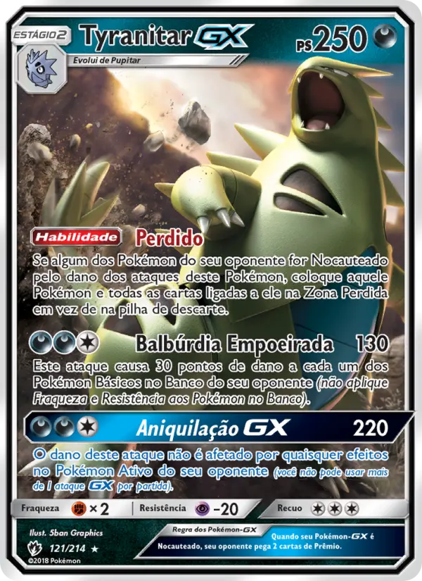Tyranitar GX