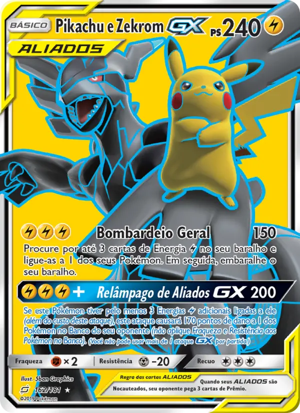Pikachu & Zekrom GX