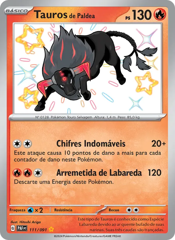 Paldean Tauros