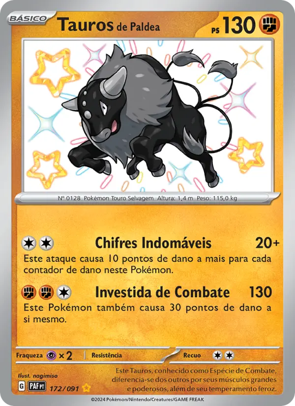 Paldean Tauros