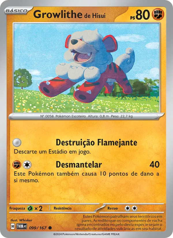 Hisuian Growlithe