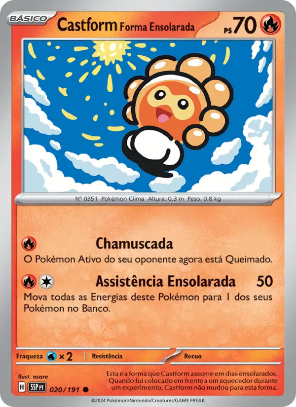 Castform Sunny Form