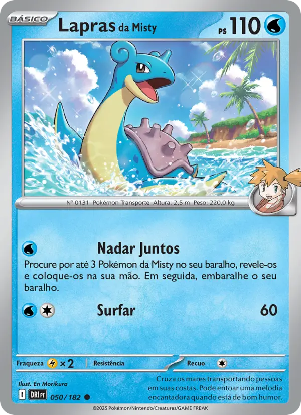 Misty's Lapras