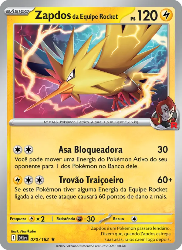Team Rocket's Zapdos
