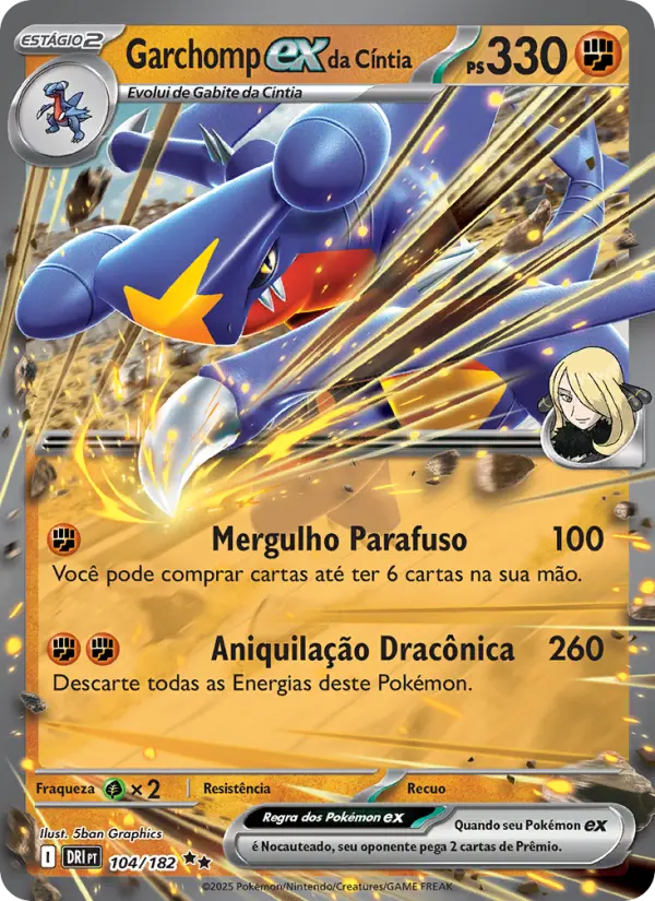 Cynthia's Garchomp ex