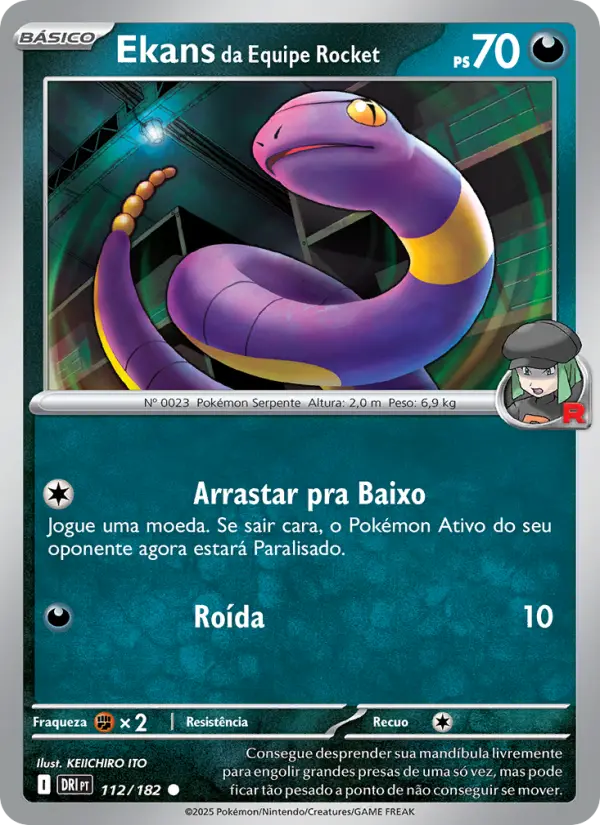 Team Rocket's Ekans