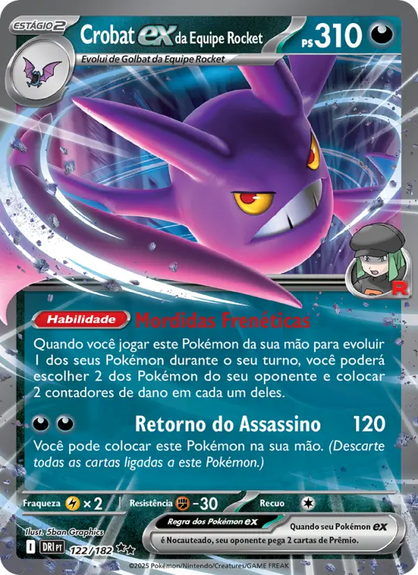 Team Rocket's Crobat ex