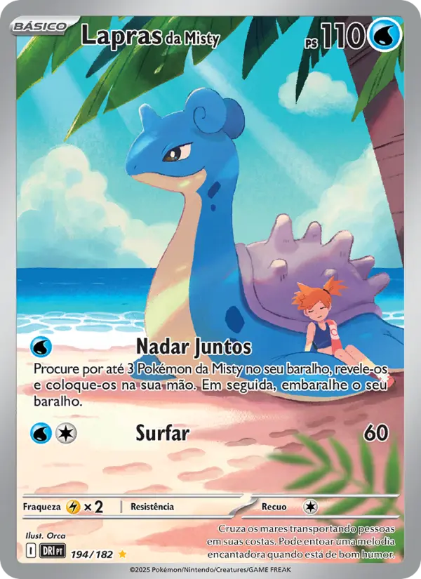 Misty's Lapras