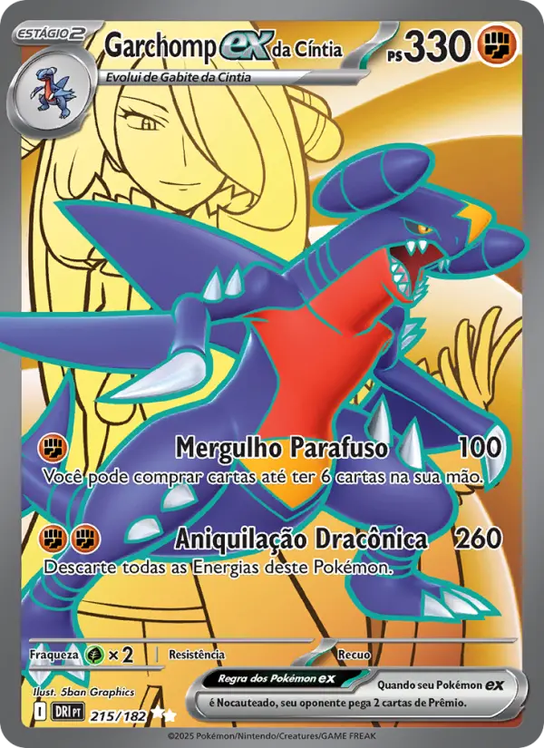 Cynthia's Garchomp ex