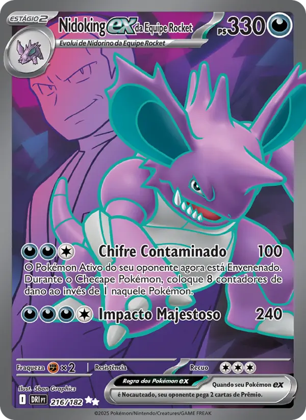 Team Rocket's Nidoking ex