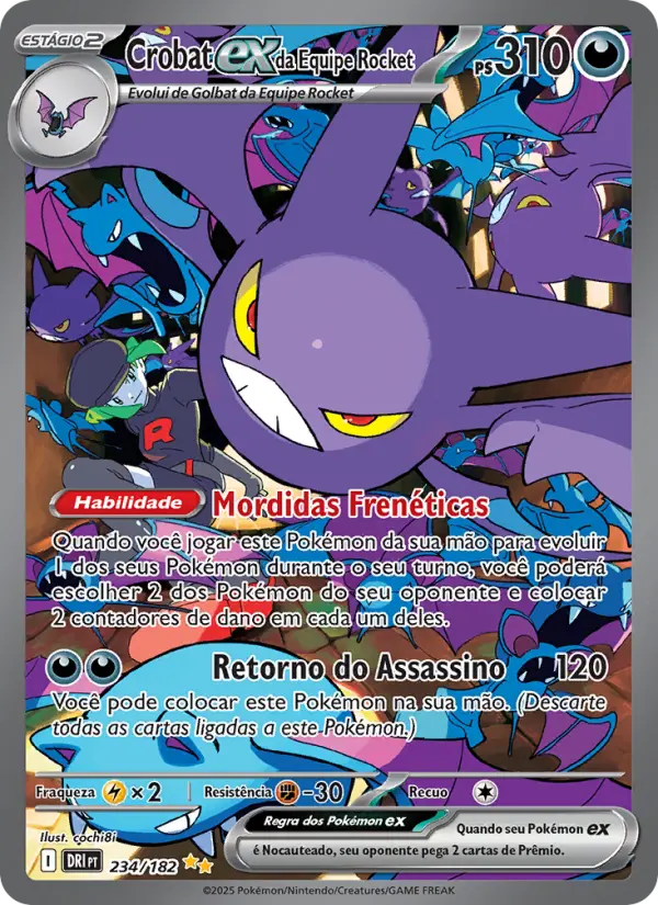 Team Rocket's Crobat ex