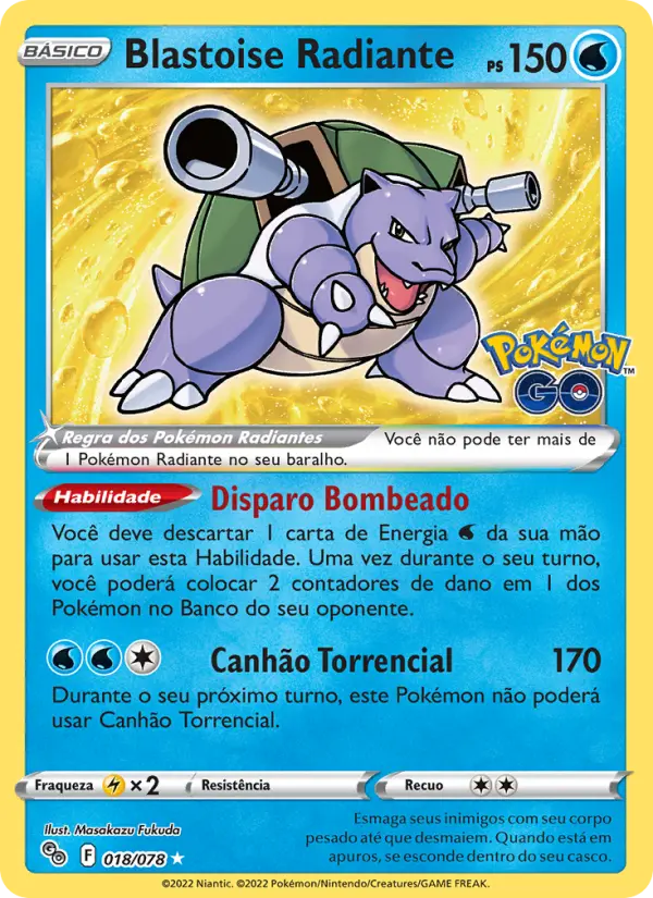Radiant Blastoise