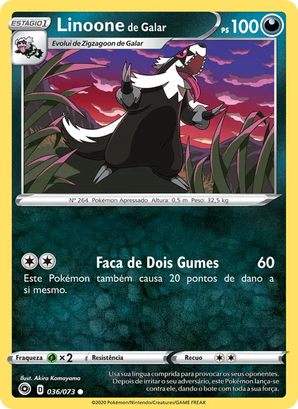 Galarian Linoone