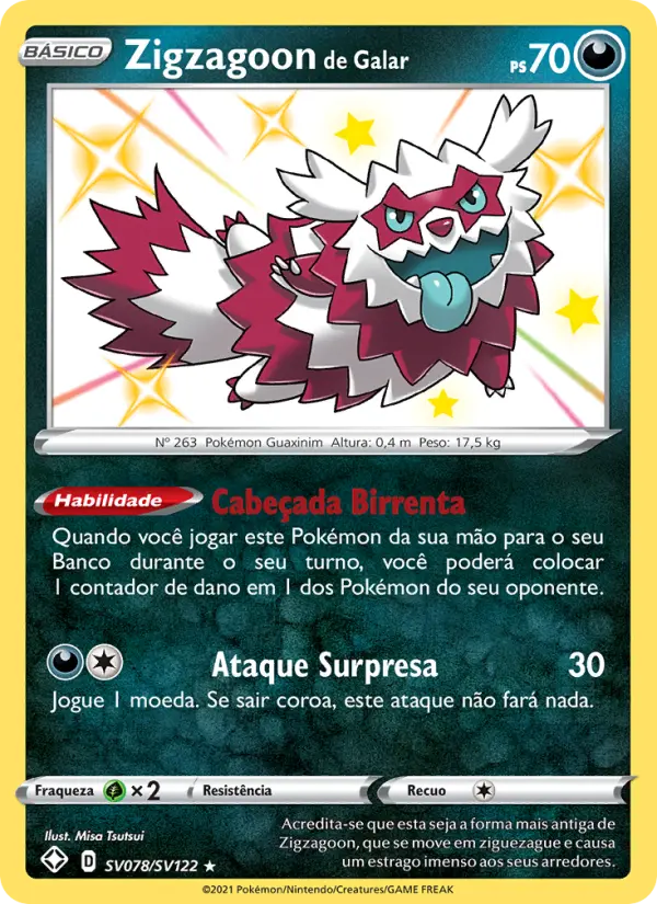 Galarian Zigzagoon