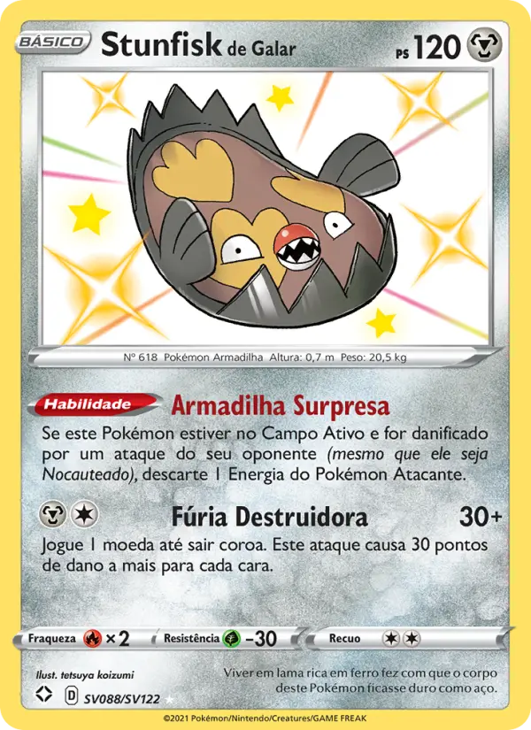 Galarian Stunfisk