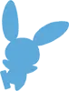 Símbolo EX trainer Kit 2 (Plusle)